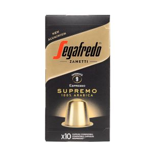 Alu-Kapseln Supremo 100% Arabica, 10 Stück