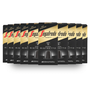 10 Packungen Segafredo Kaffeekapseln Espresso Ristretto