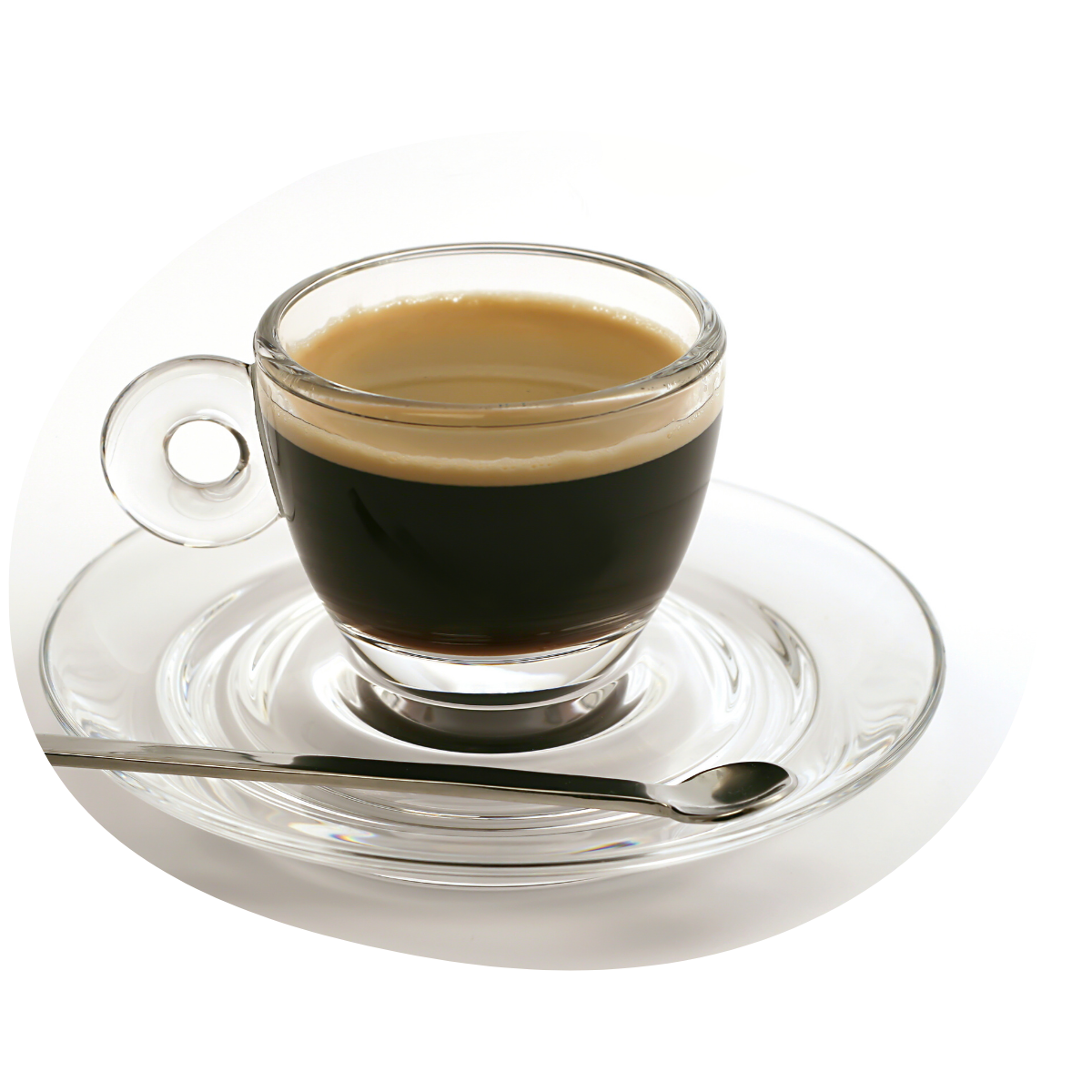 Cafe Brulot in einer Glastasse